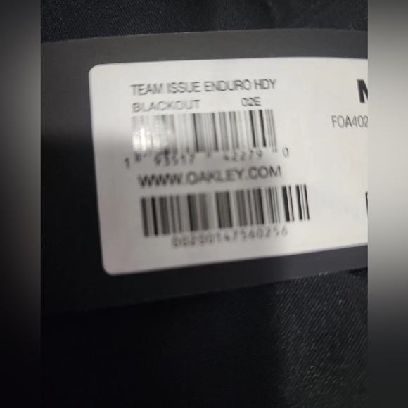 NEW Oakley Pullover Hoodie Men Size Black Fit Kangaroo  Long Sleeve - Picture 4 of 6